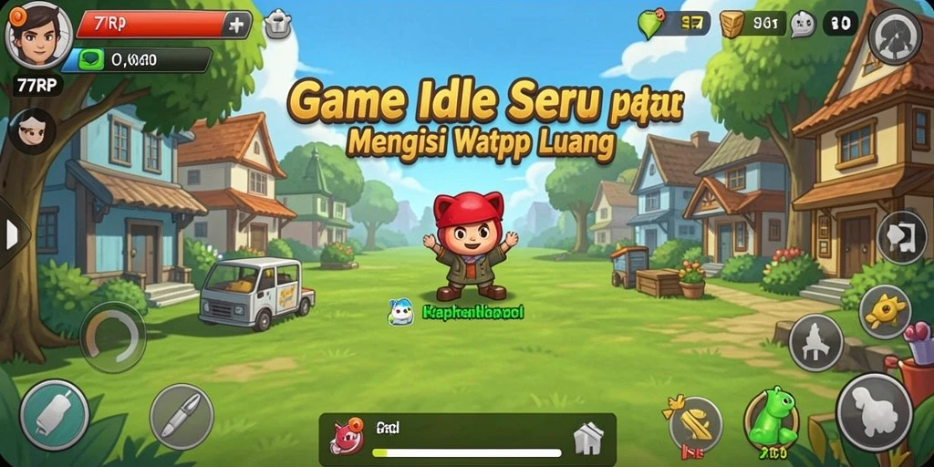 Screenshot utama <strong>77RP</strong> menampilkan gameplay Idle yang seru dan mengasyikkan.