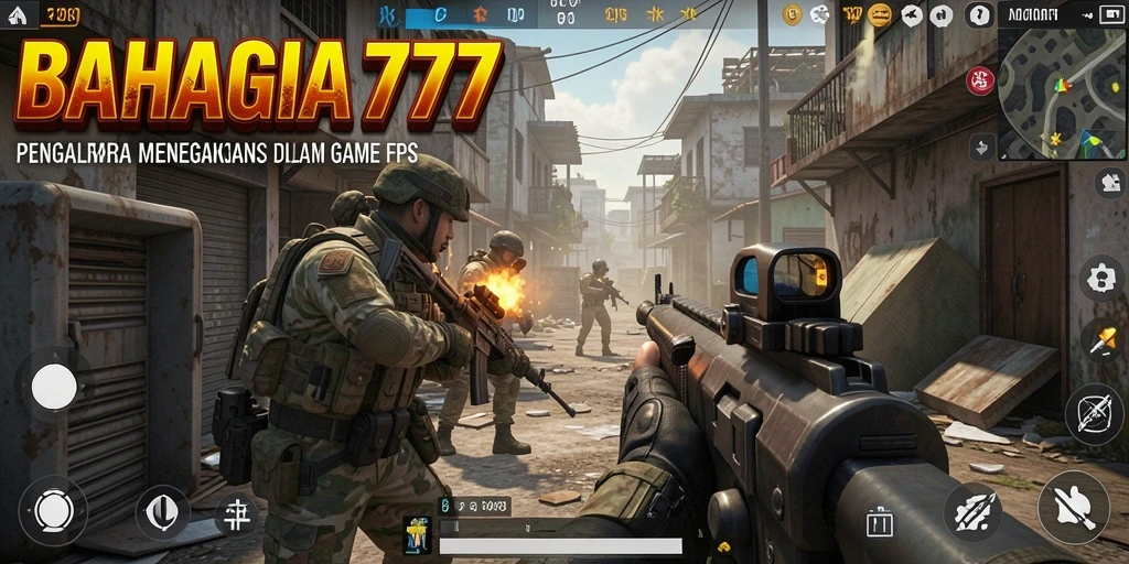 Gameplay intens dan grafis menakjubkan dalam BAHAGIA777.