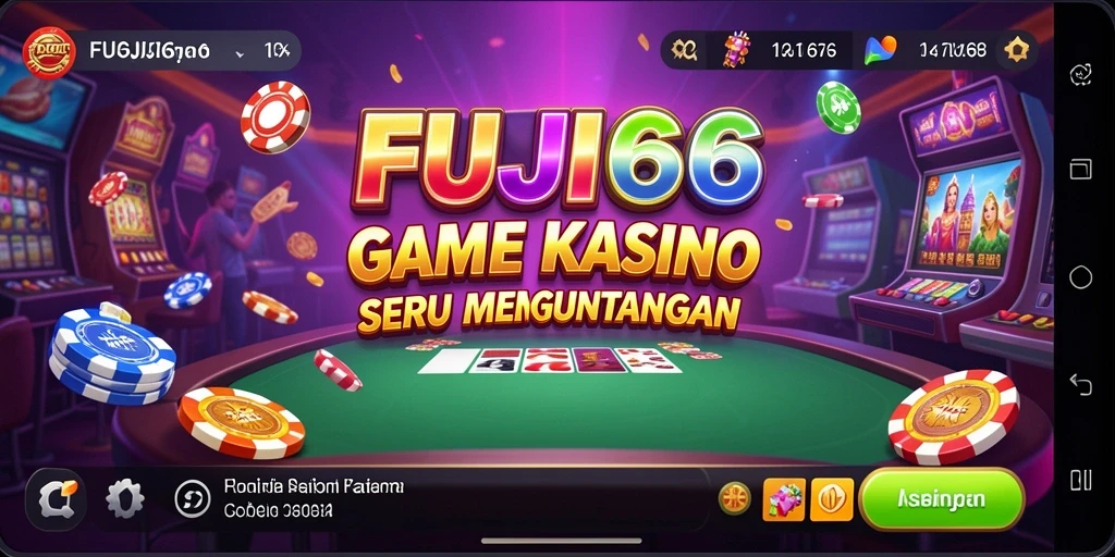 Tampilan gameplay FUJI66 yang mendebarkan dan penuh warna.