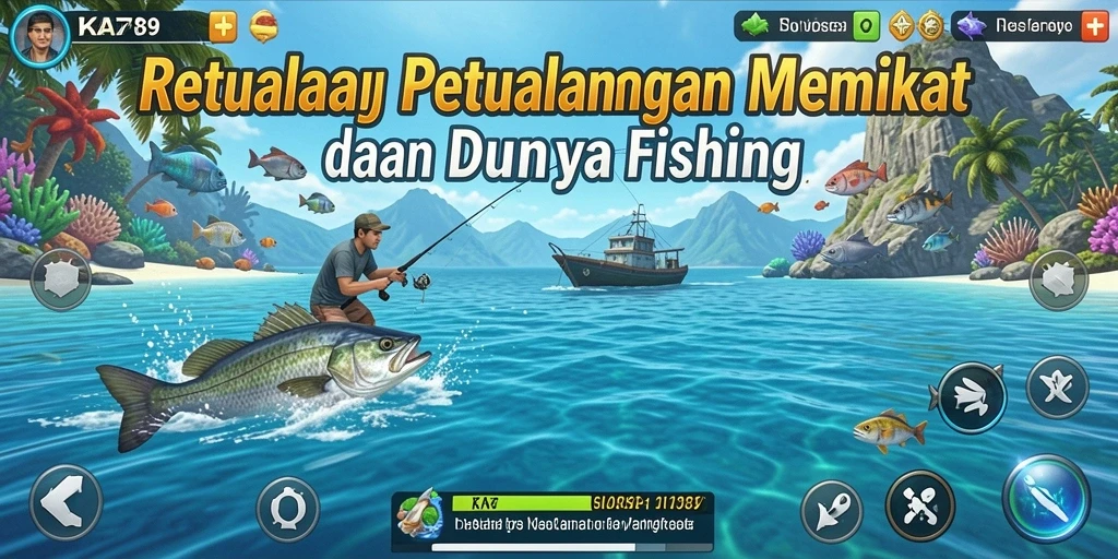 Tangkapan ikan megah di gameplay KA789 yang menantang.