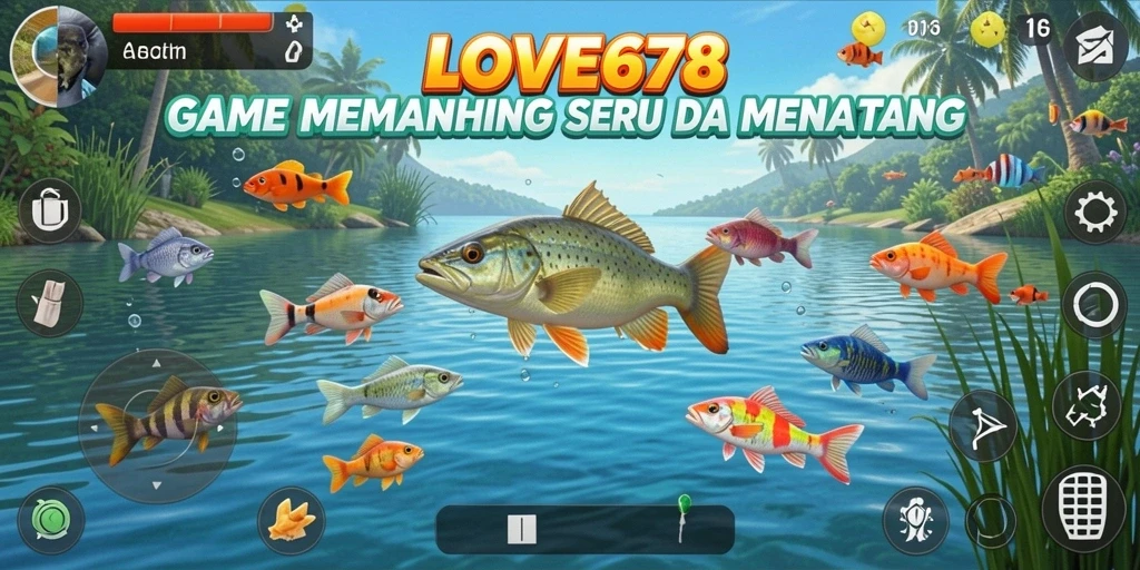 Tangkapan ikan besar dalam gameplay LOVE678 yang menarik dan mendebarkan.