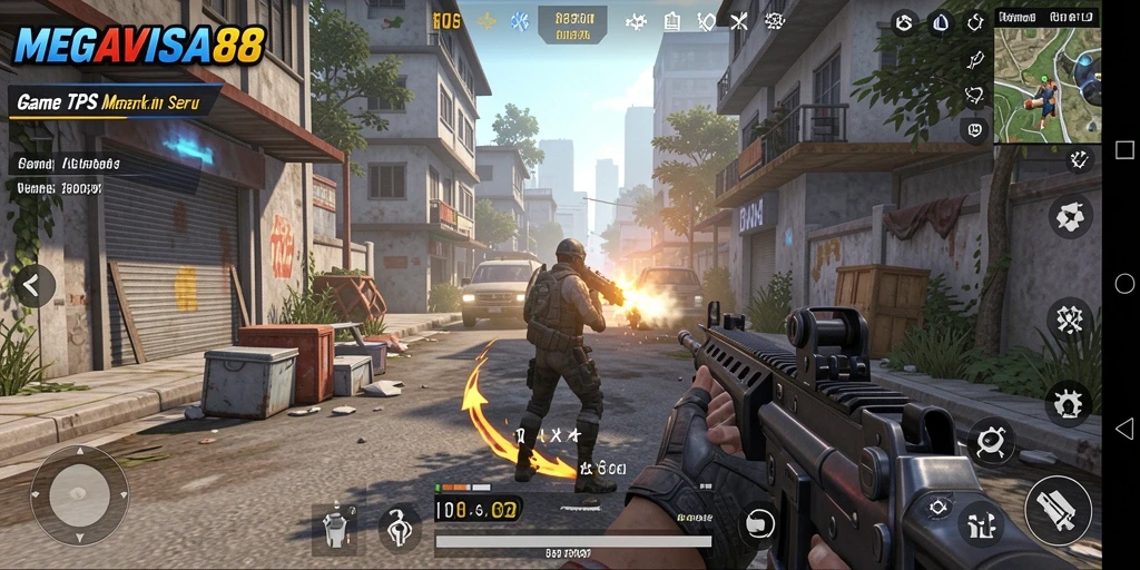 Tampilan gameplay MEGAVISA88 yang mendebarkan dan penuh aksi.
