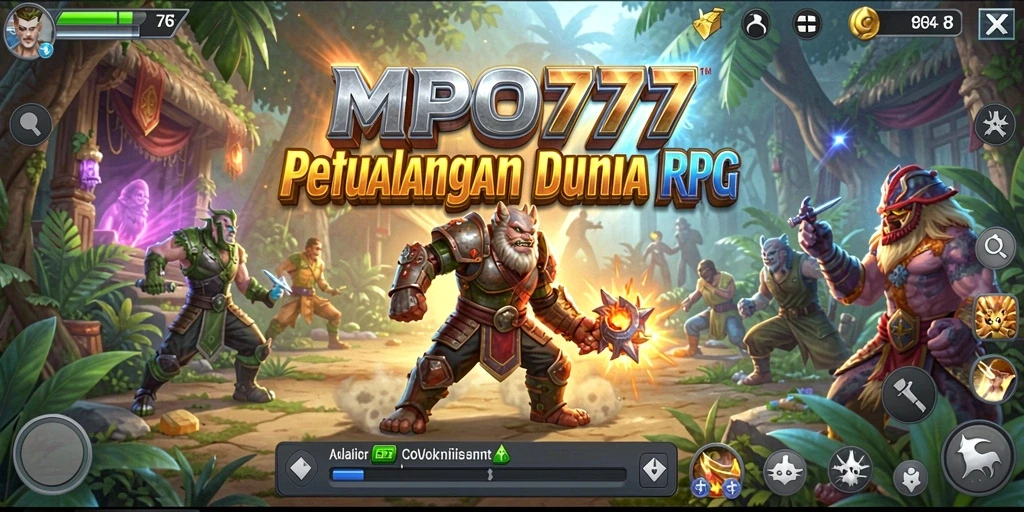 Tampilan gameplay MPO777 yang penuh aksi dan strategi.