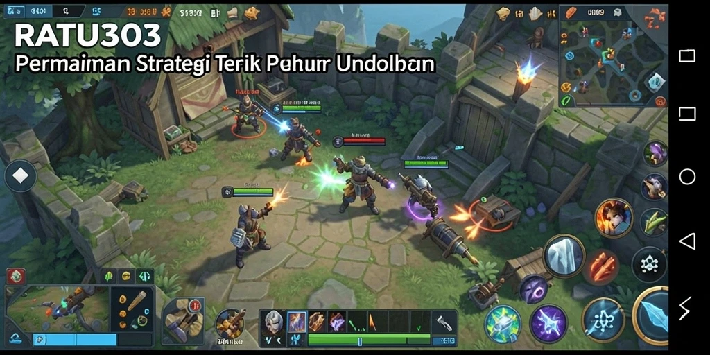 Screenshot gameplay menunjukkan aksi seru dalam RATU303.