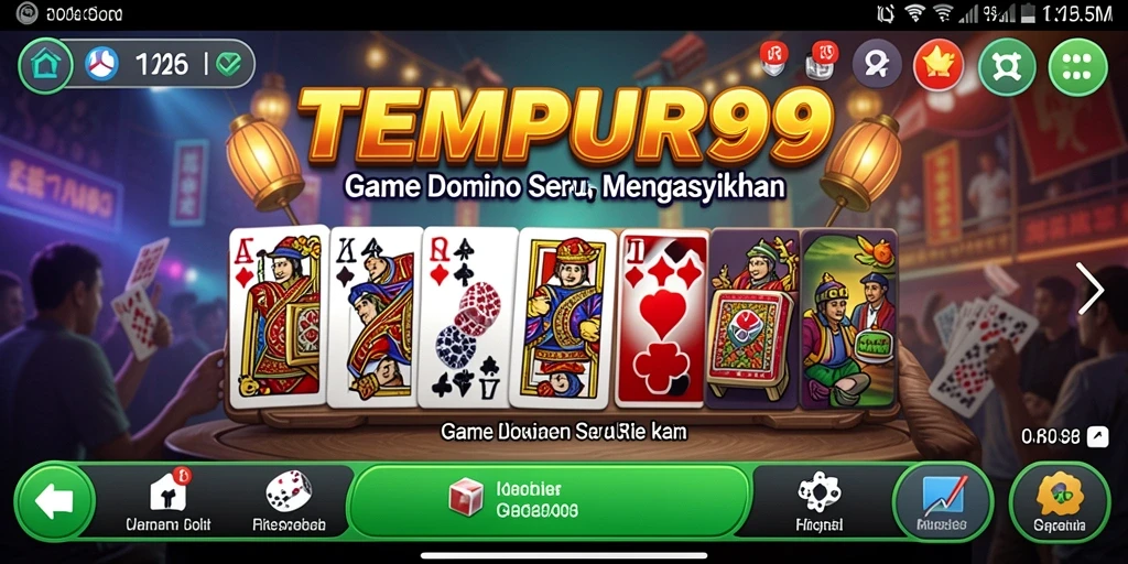 Screenshot gameplay TEMPUR99 yang seru dan kompetitif.